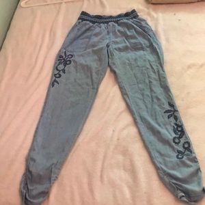 women’s blue wash jegging